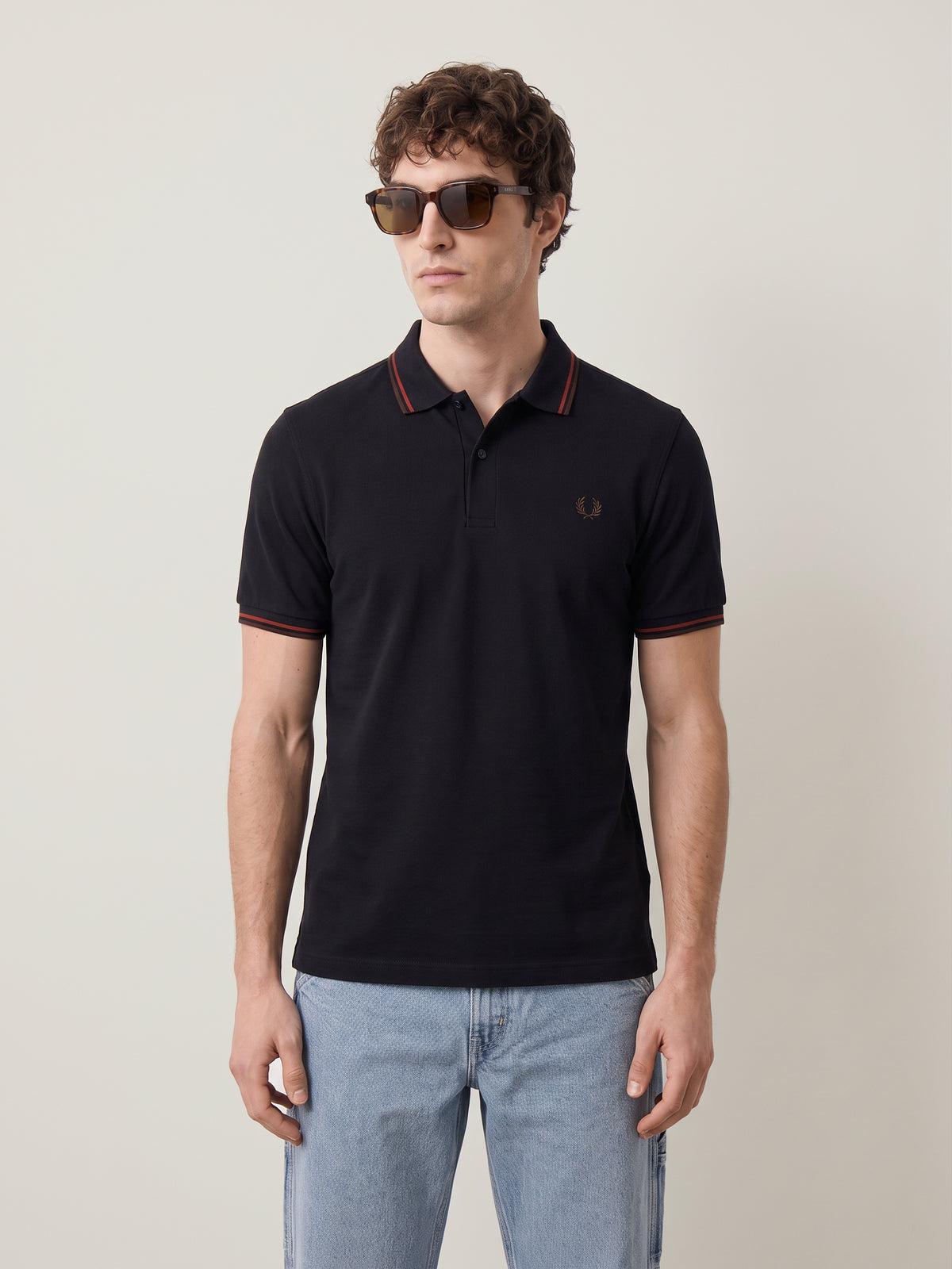 FRED PERRY - Twin Tipped Fred Perry Shirt - 