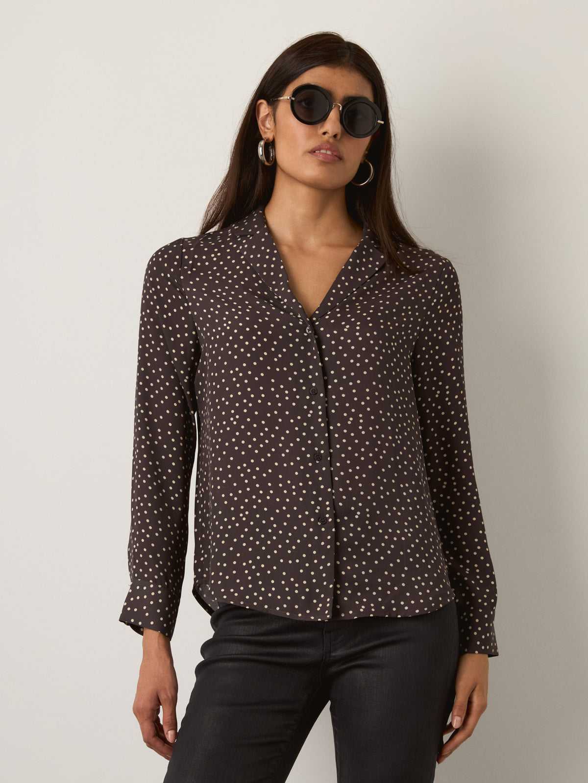 MONK & LOU - Lottie Printed Blouse - 