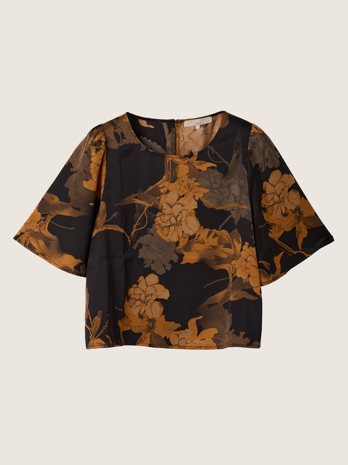 MONK & LOU - Adair Printed Blouse - 