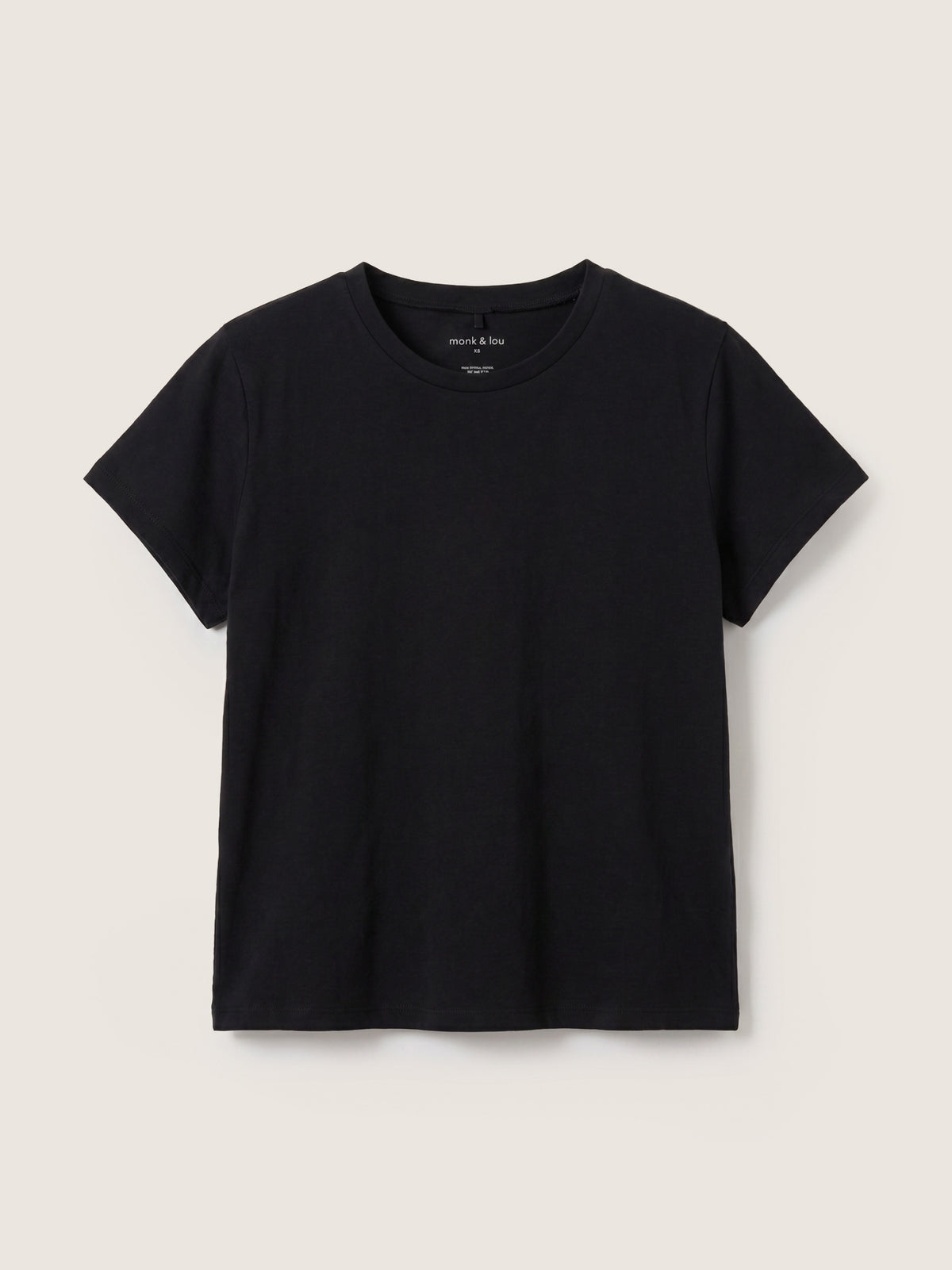 MONK & LOU - Virgo T-Shirt - Black
