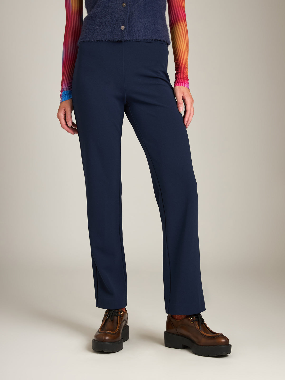 MONK & LOU - Christa Straight Leg Pant - 