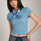 MONK & LOU - Dace Low Back Scoop Top - 