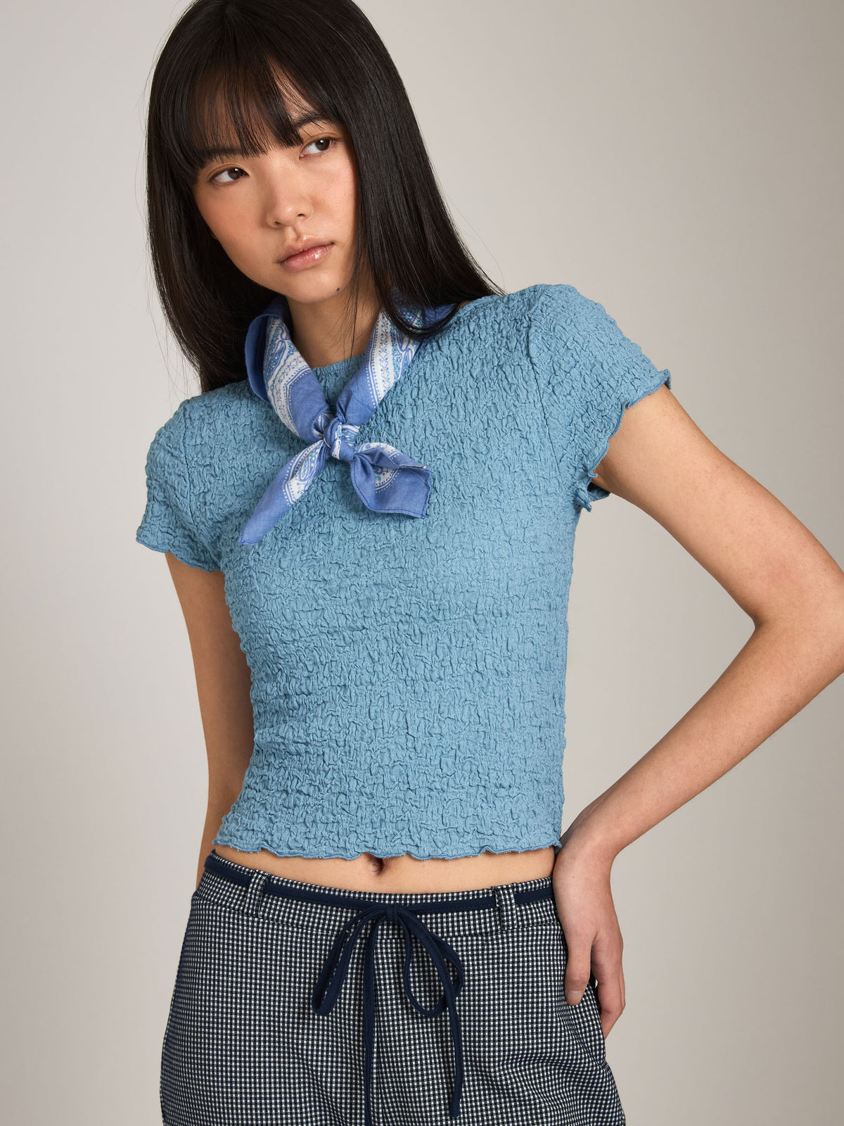 MONK & LOU - Dace Low Back Scoop Top - 