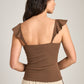 MONK & LOU - Lilith Ruffle Top - 