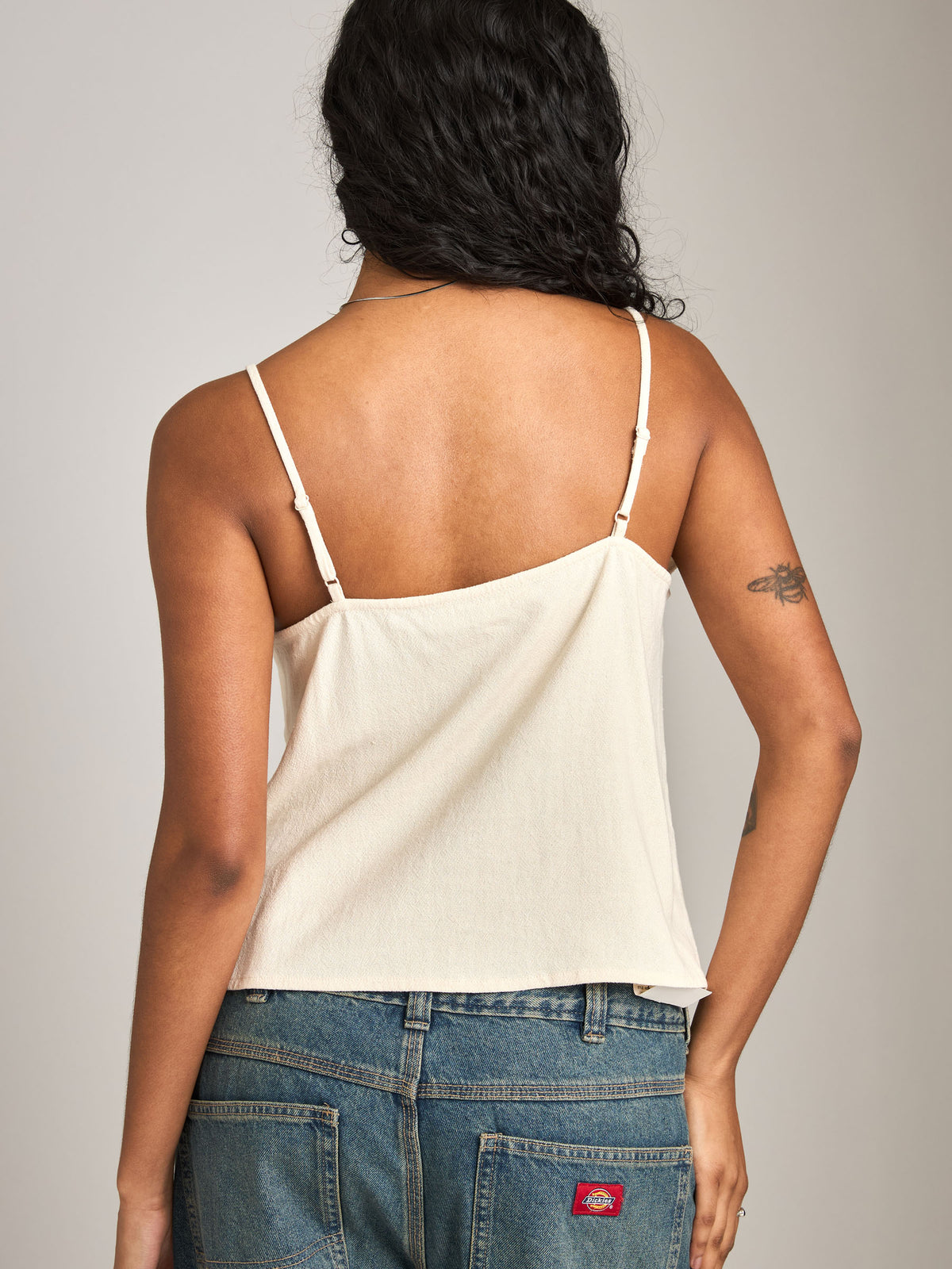 MONK & LOU - Sabrina Ruffle Tank Top - 