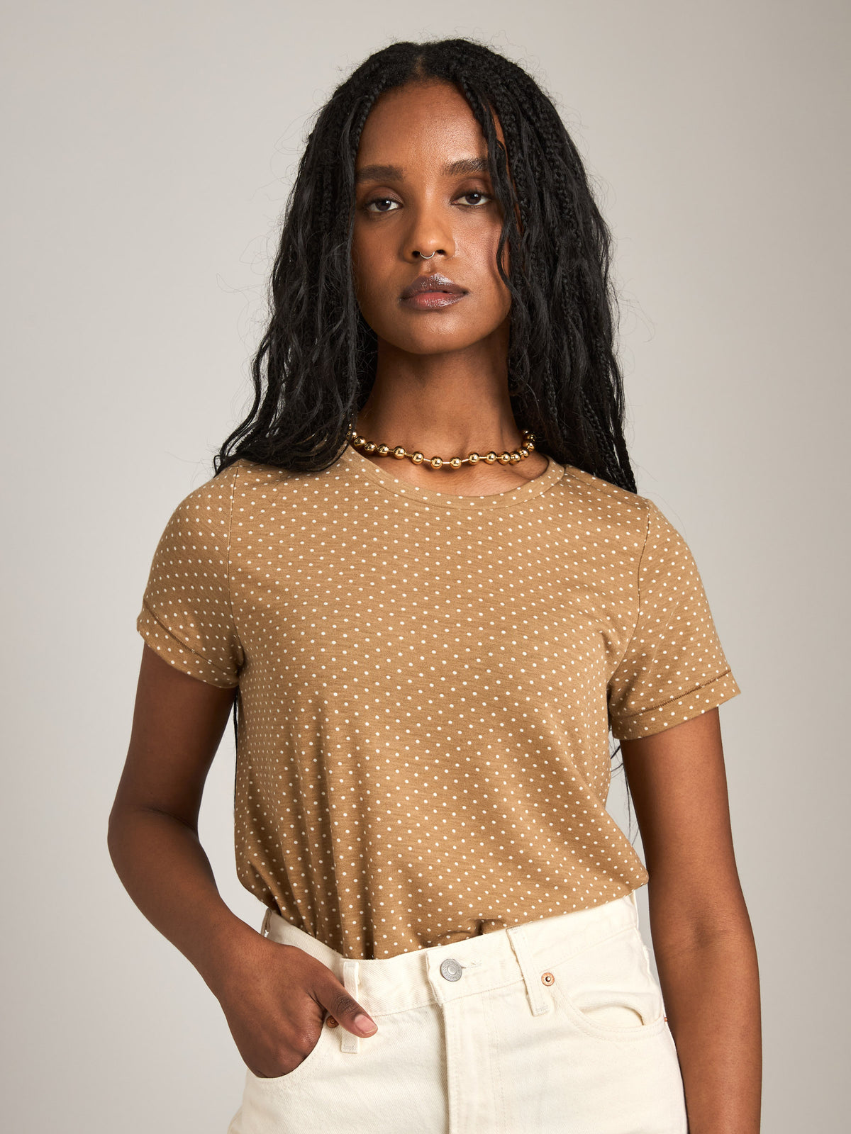 MONK & LOU - Printed Virgo T-Shirt - 