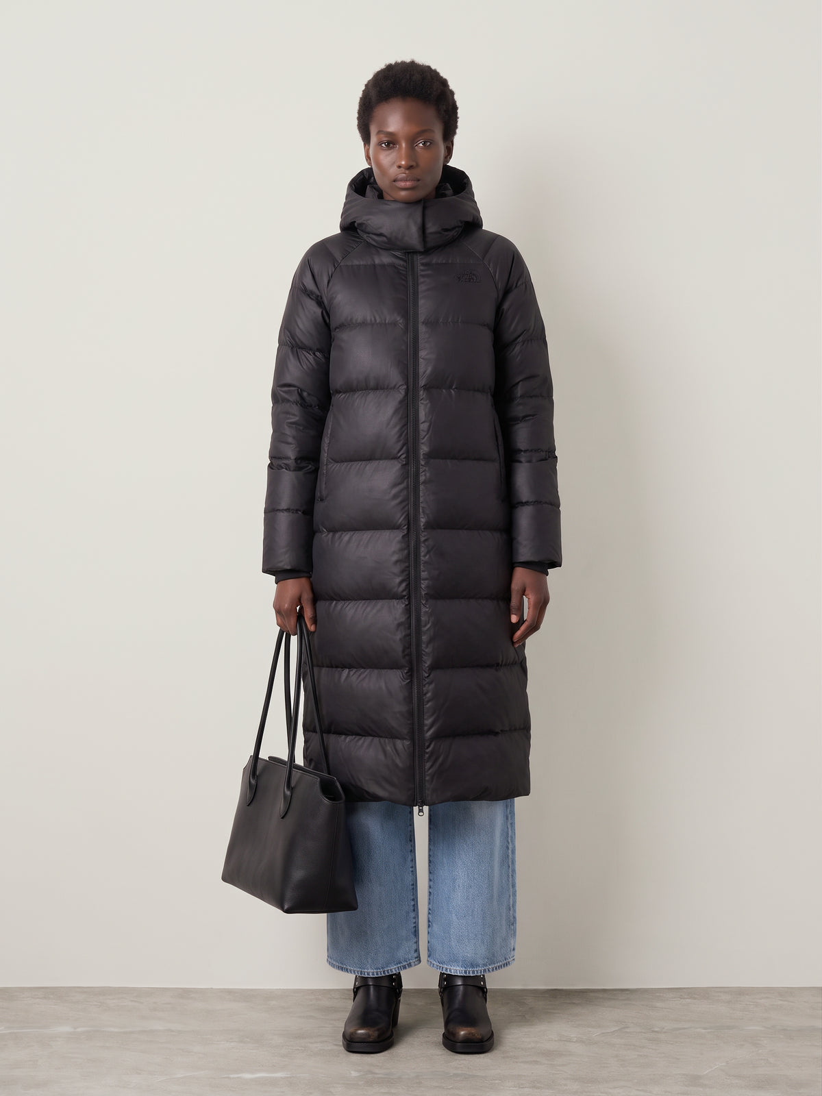 THE NORTH FACE - Women's Hydrenalite City Long Down Hooded Parka - 