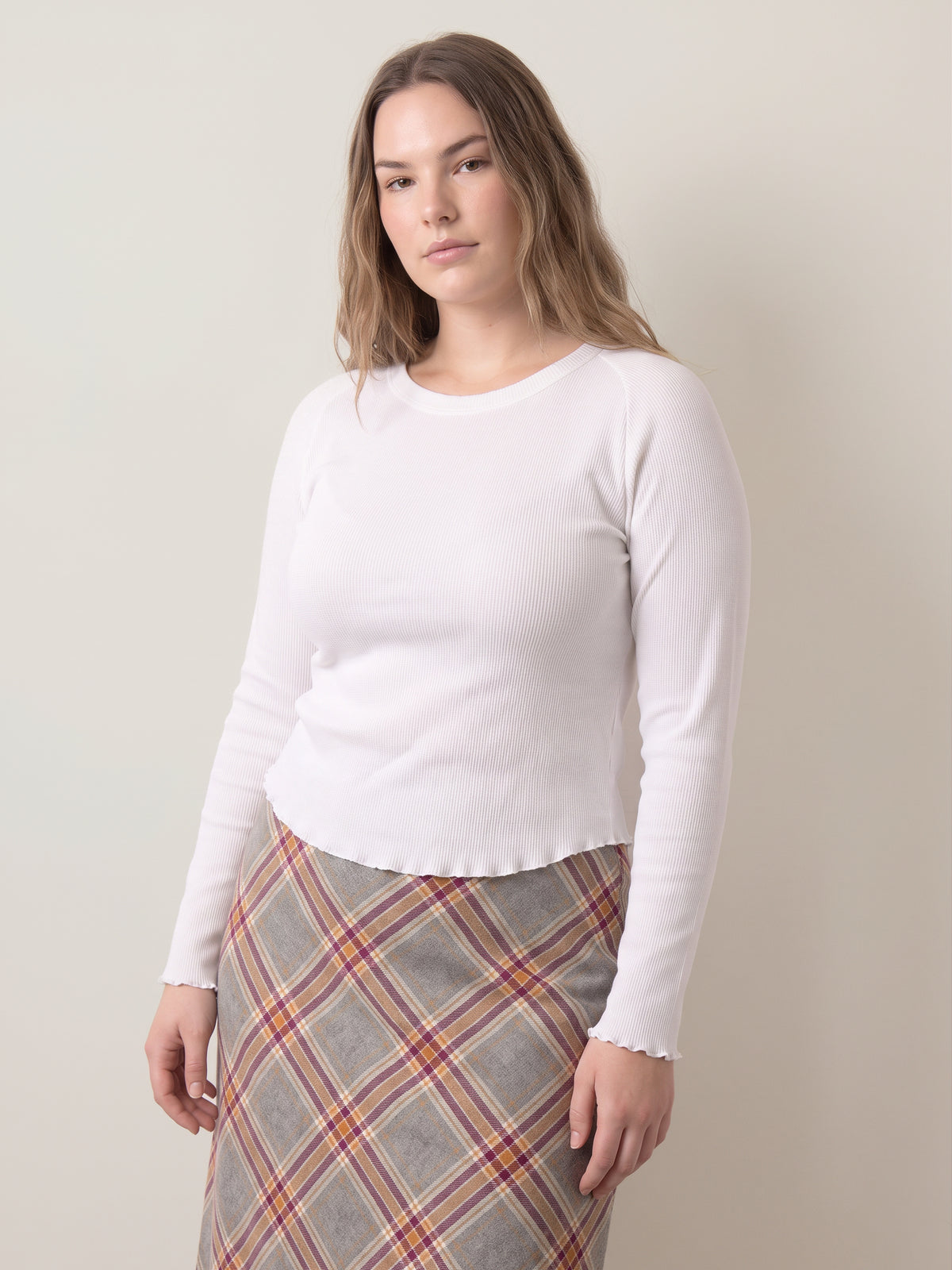 FREE PEOPLE - Easy Does It Longsleeve Top - 