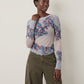 FREE PEOPLE - Lilly Printed Longsleeve Top - 