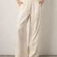 FREE PEOPLE - Day's End Linen Pull On Pant - 