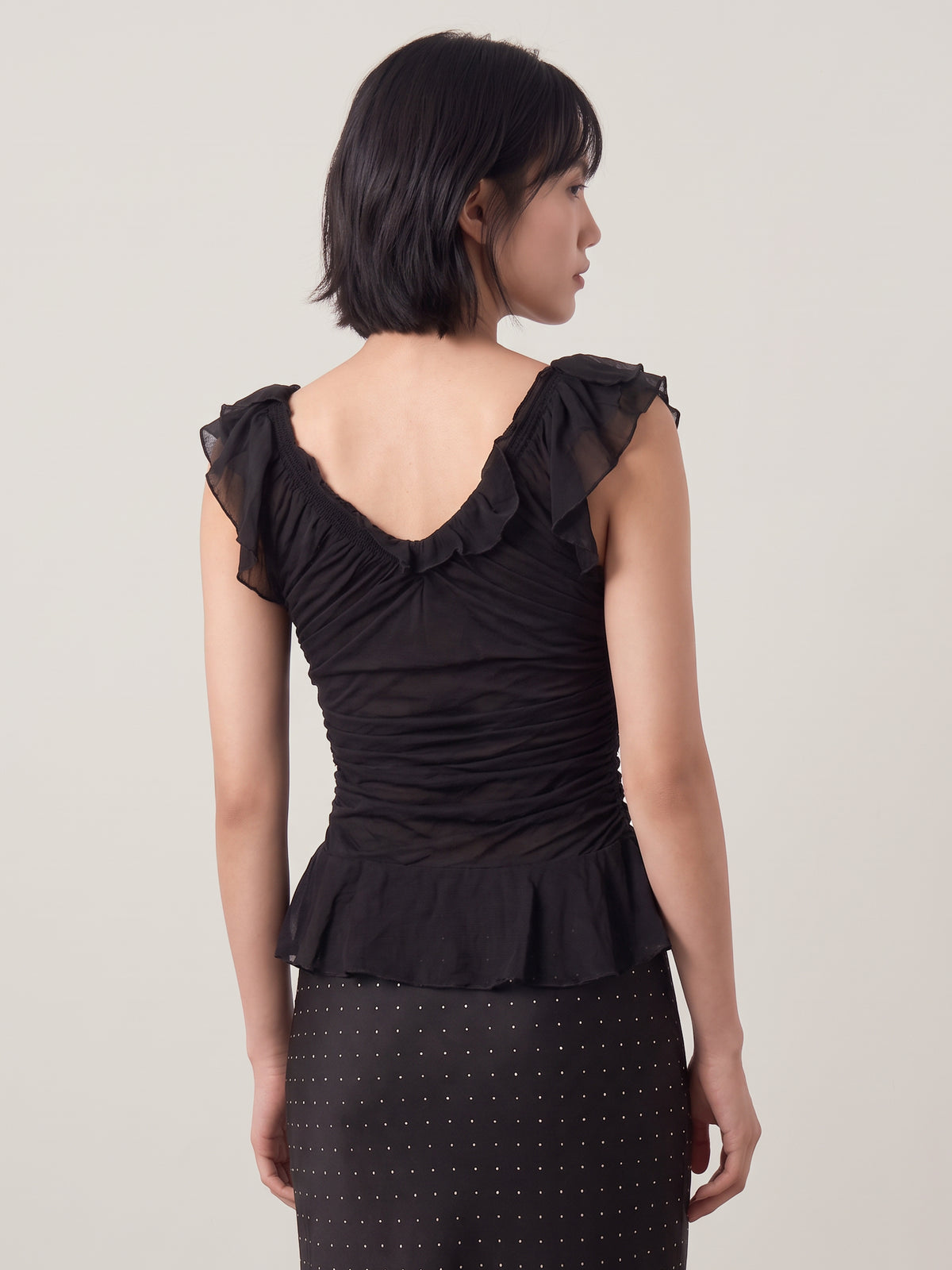 FREE PEOPLE - Blythe Mesh Vest - 