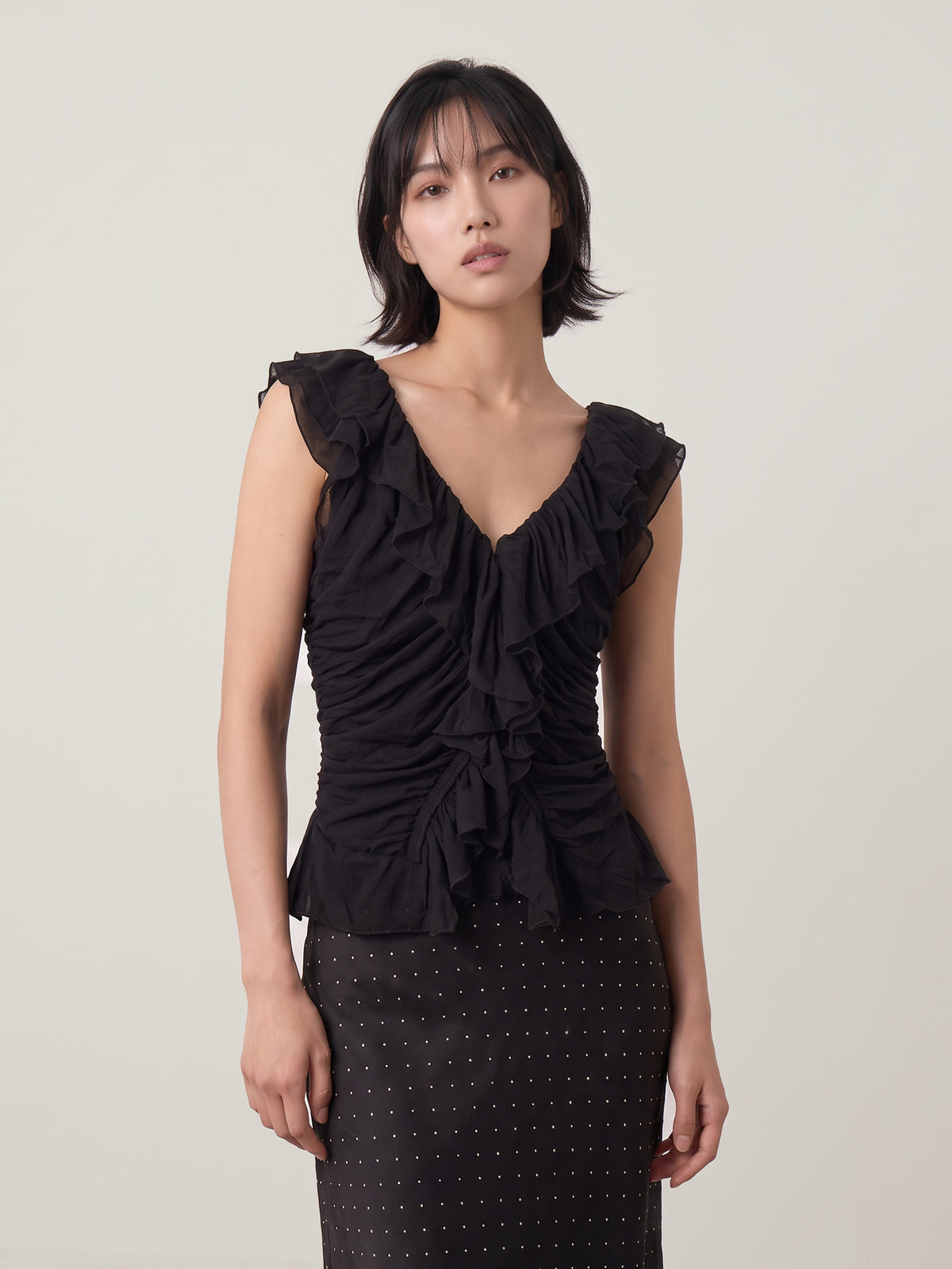 FREE PEOPLE - Blythe Mesh Vest - 