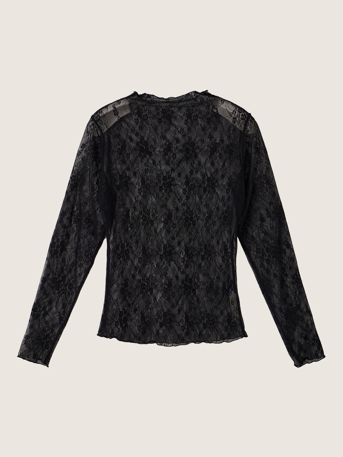 PROPAGANDA - Rachel Lace Mockneck Top - 