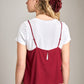 PROPAGANDA - Marjorie Lace Trim Tank - 