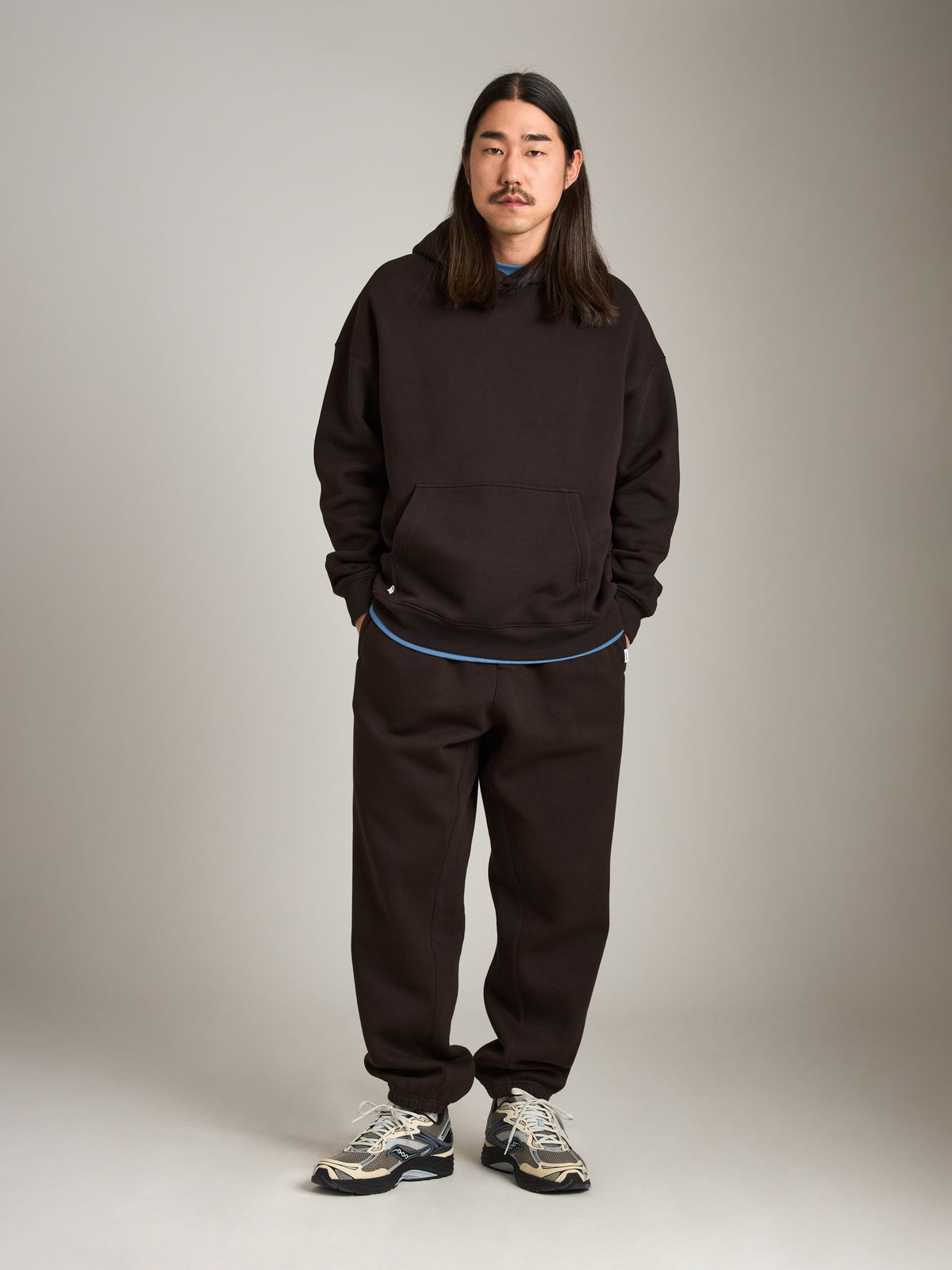 ATRIUM - Relaxed Fleece Jogger - Deep Coffee