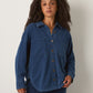 Z SUPPLY - All Day Denim Knit Jacket - 
