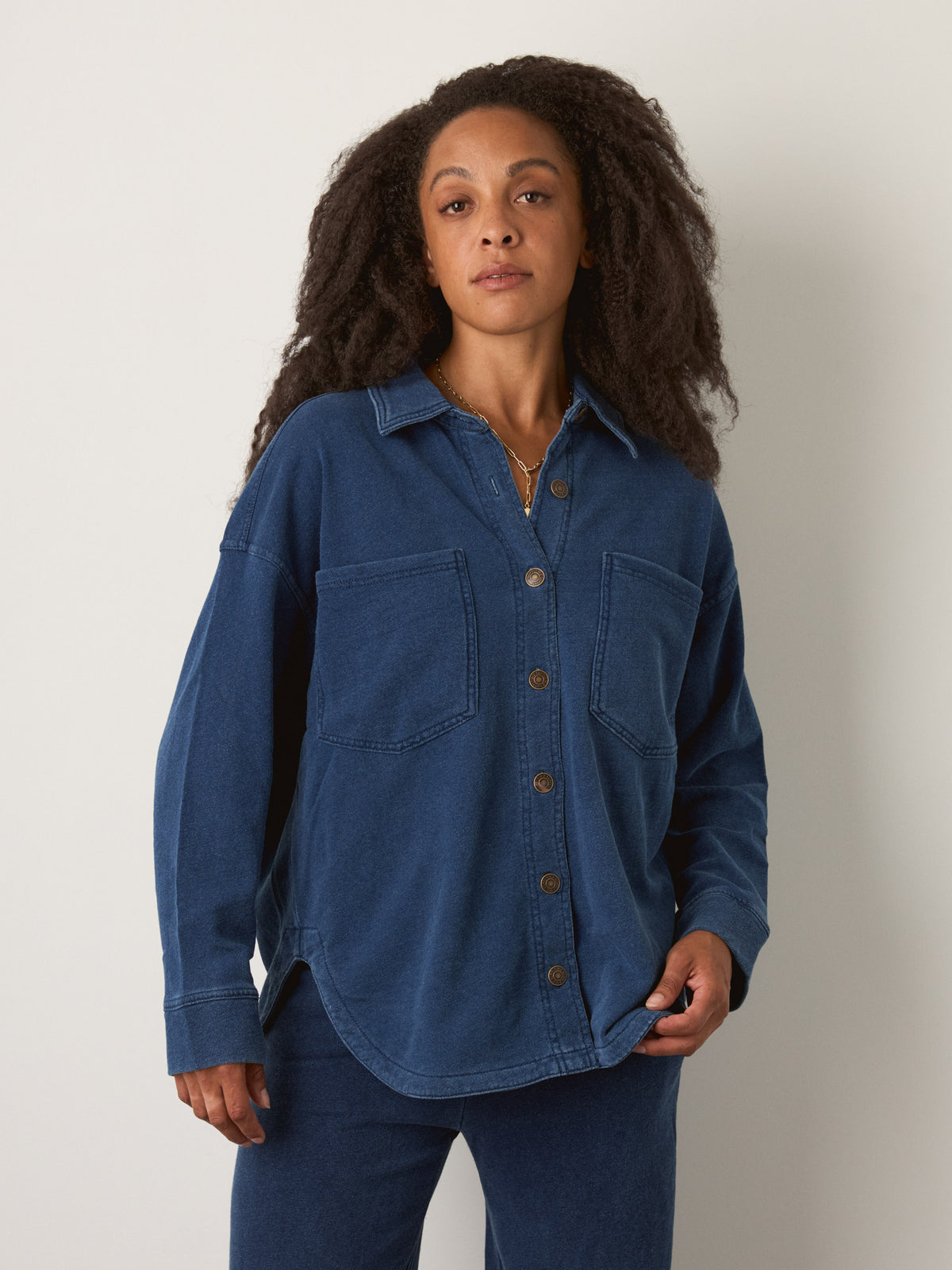 Z SUPPLY - All Day Denim Knit Jacket - 