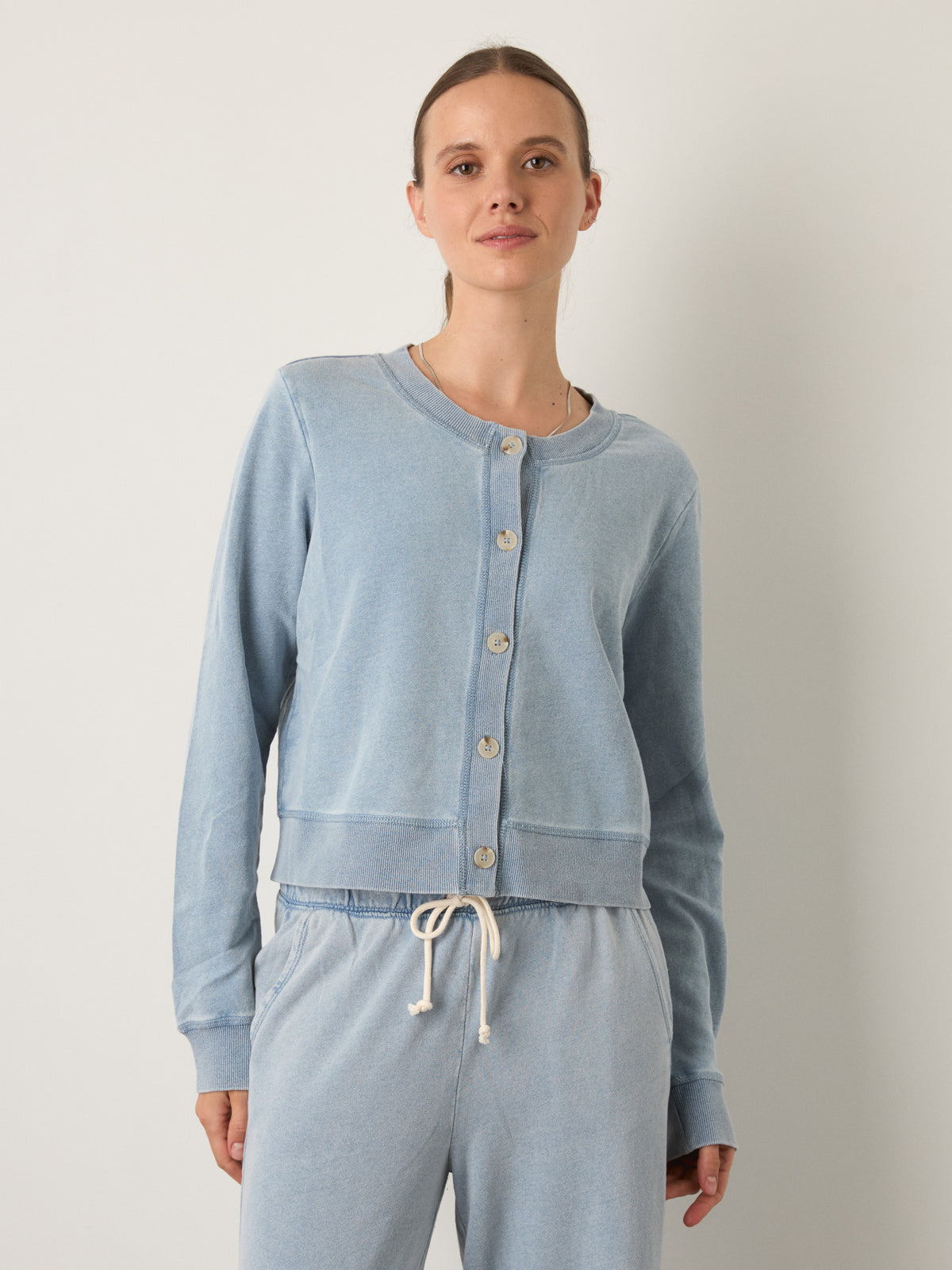 Z SUPPLY - Daily Knit Denim Cardigan - 