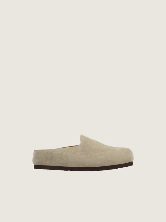 BIRKENSTOCK - Amsterdam Wrapped Suede Clog - 