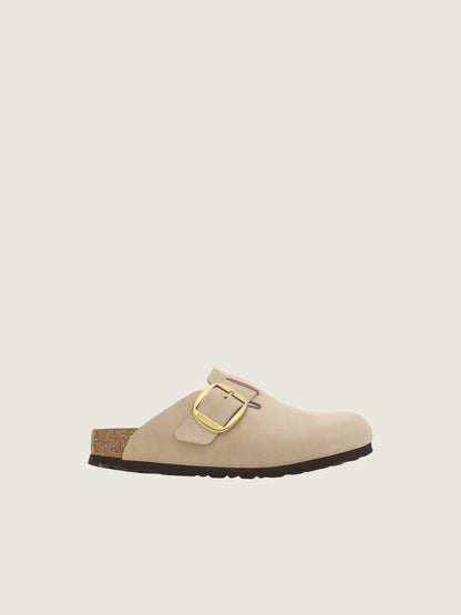 BIRKENSTOCK - Boston Big Buckle - Sandcastle Nubuck