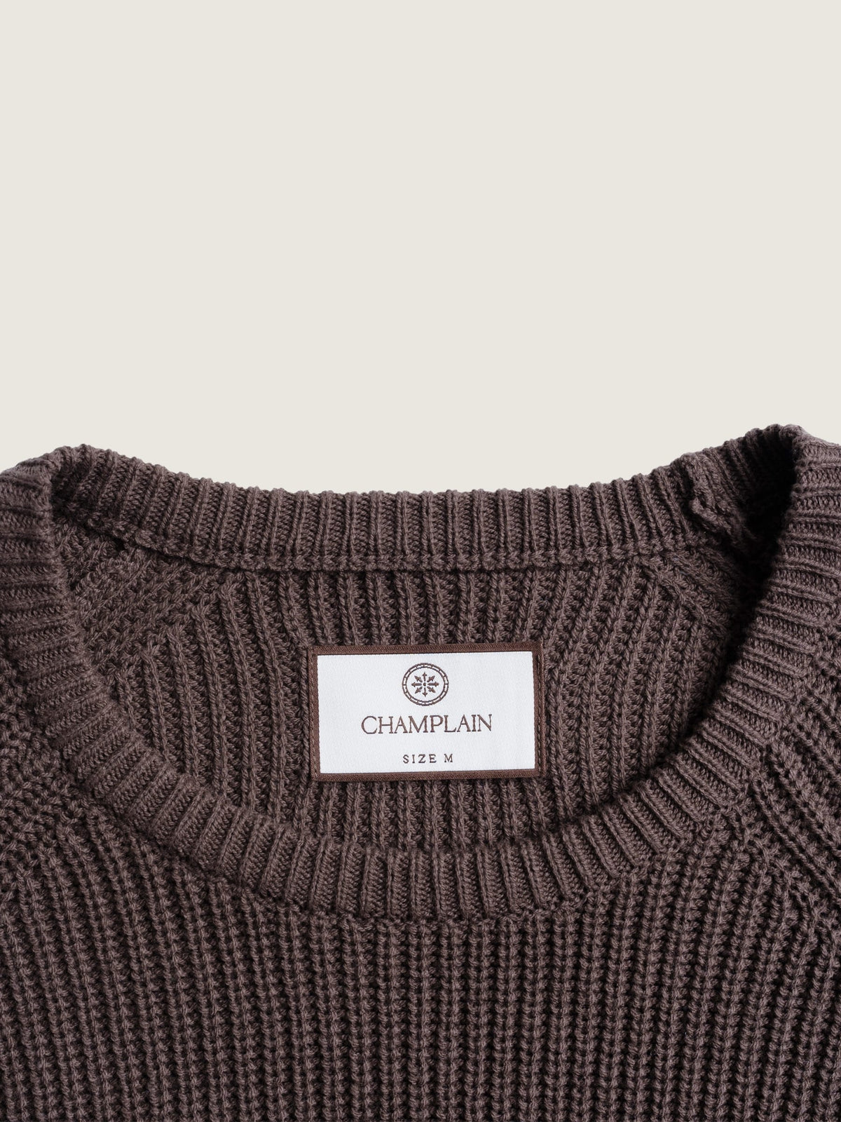 CHAMPLAIN - Fisherman Sweater - 
