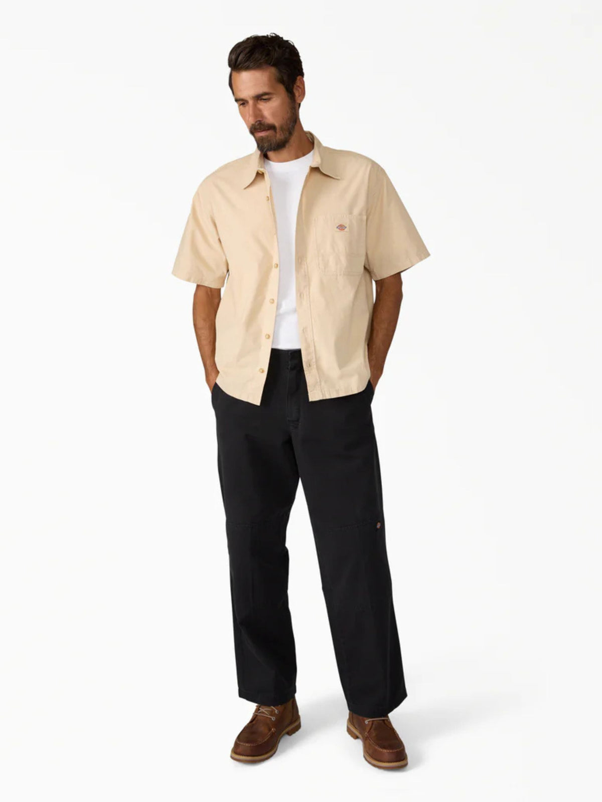 DICKIES - Worn In Double Knee Work Pants - 
