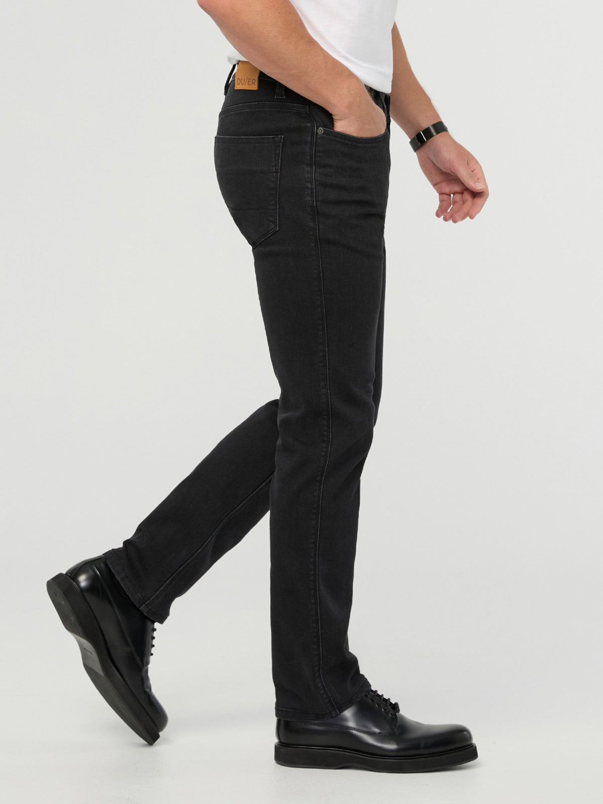 DUER - Performance Denim Slim Straight Jeans - 