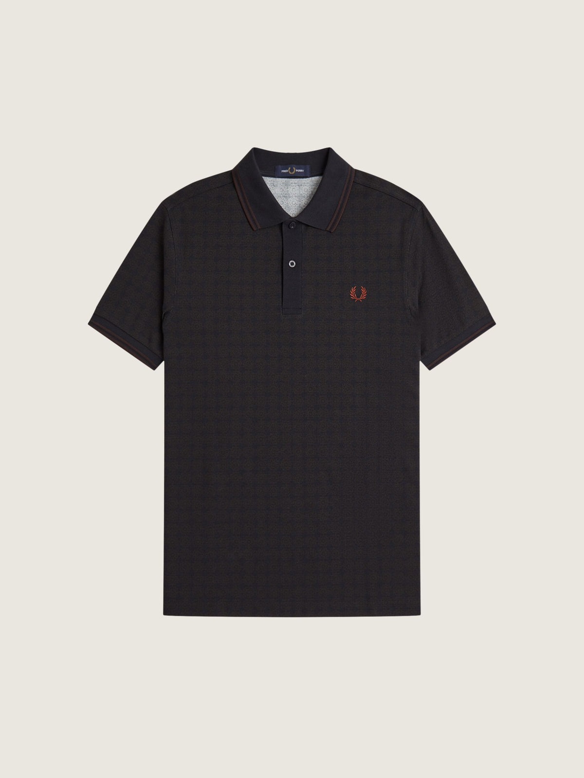 FRED PERRY - Floral Print Polo Shirt - 