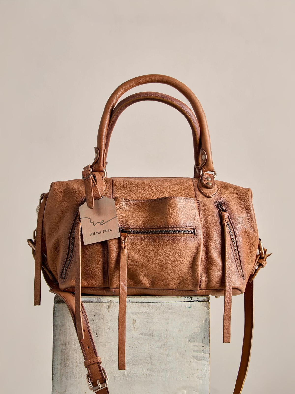FREE PEOPLE - Baby Emerson Bag - Saddle
