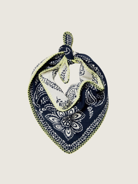 FREE PEOPLE - Carmen Triangle Scarf - Denim Jeans