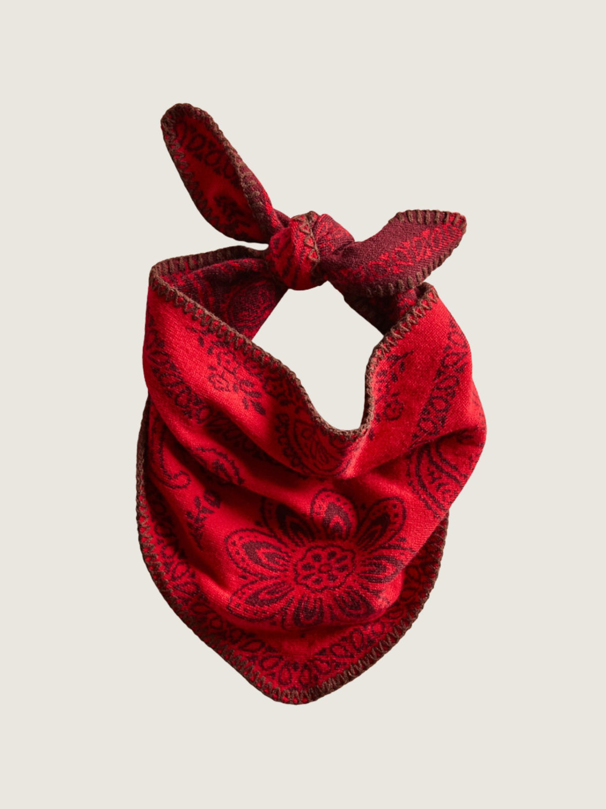 FREE PEOPLE - Carmen Triangle Scarf - Wine