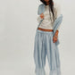 FREE PEOPLE - Delilah Longsleeve Top - 