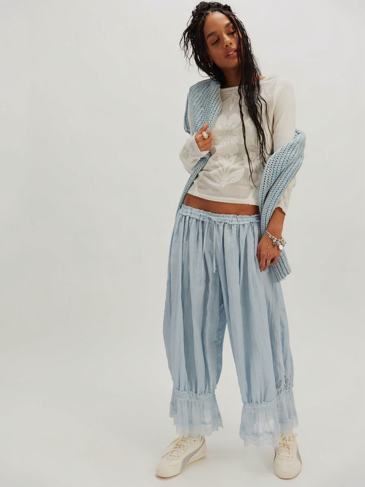 FREE PEOPLE - Delilah Longsleeve Top - 