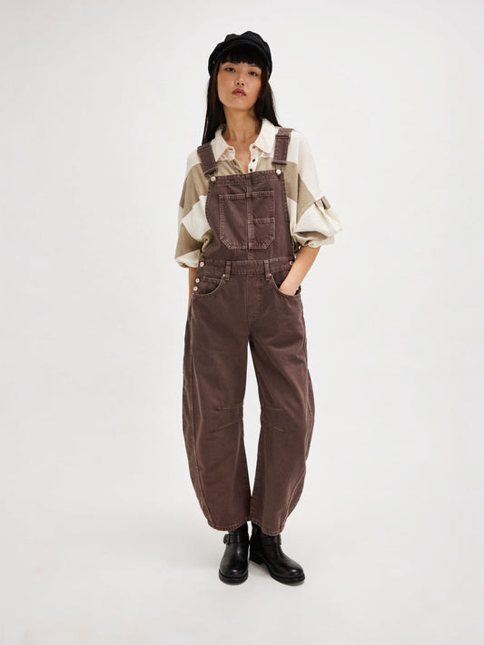 FREE PEOPLE - Good Luck Barrel Overalls - 