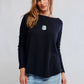 Latte Blues Thermal Top