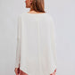 Latte Blues Thermal Top