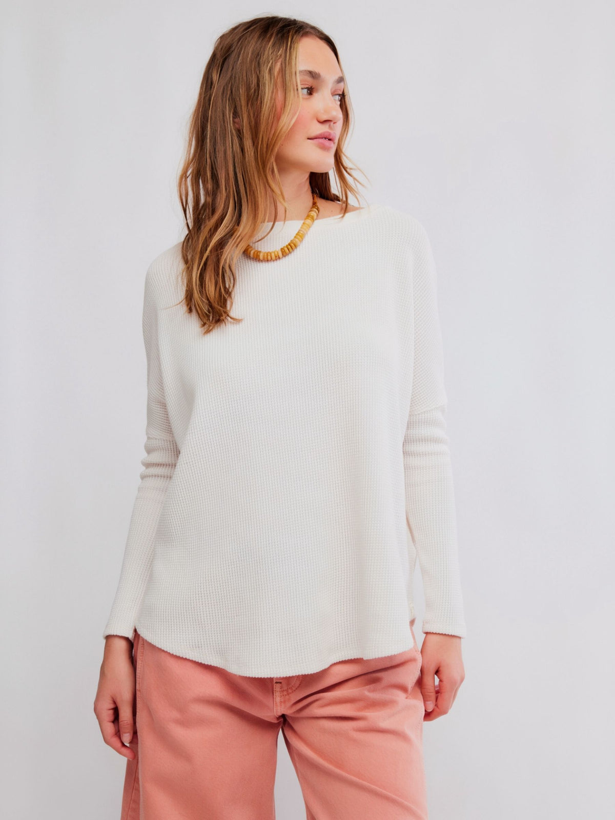 Latte Blues Thermal Top