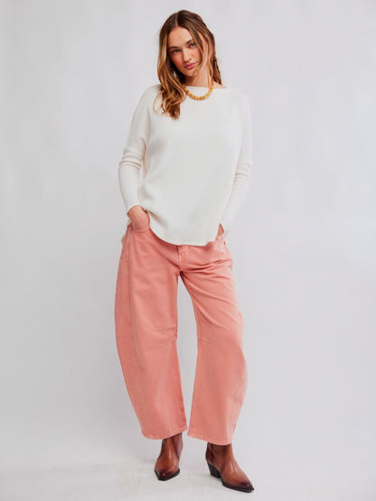 Latte Blues Thermal Top
