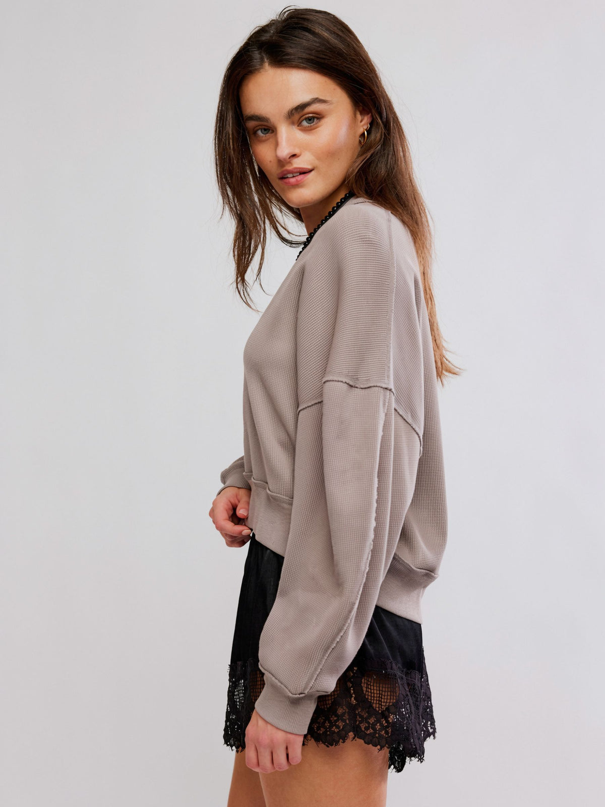 FREE PEOPLE - Skyline Longsleeve Top - 