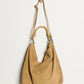 FREE PEOPLE - Suzie Suede Slouch Tote Bag - Harvest Gold