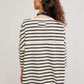 FREE PEOPLE - Two Sense Striped Longsleeve T-shirt - 