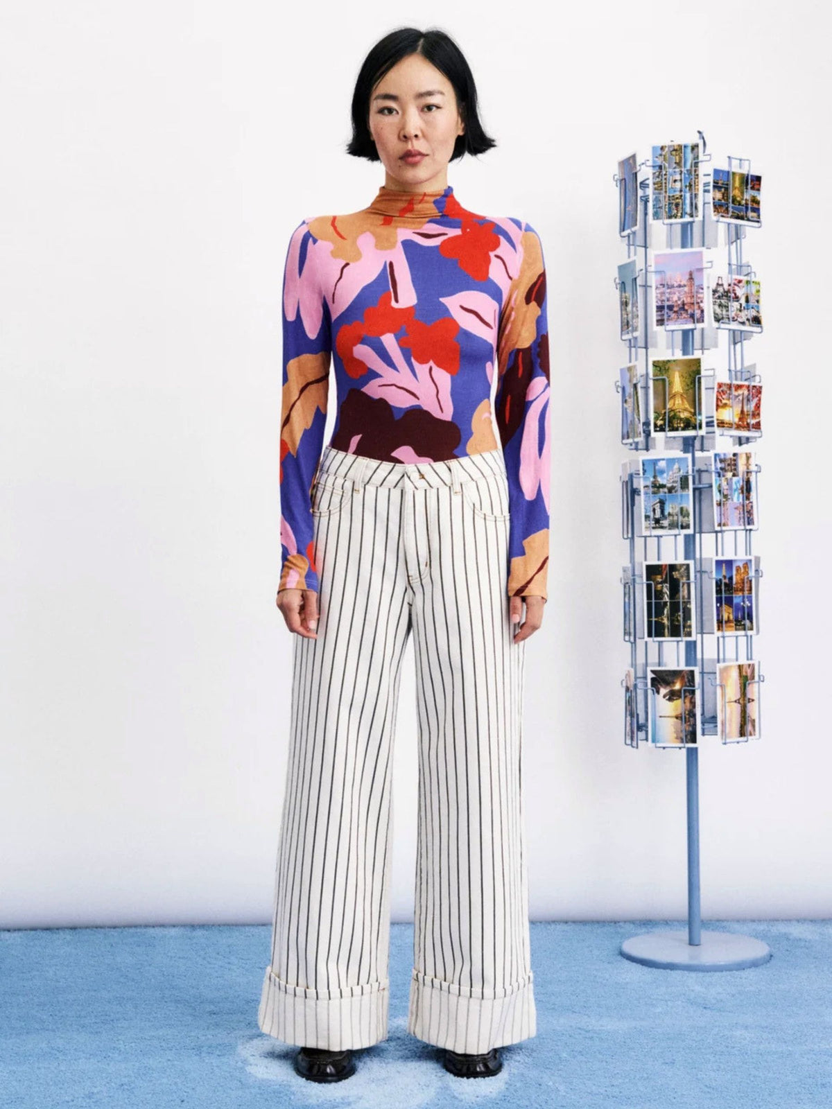 FRNCH - Fenton Striped Pants - 