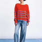 FRNCH - Iwaki Striped Pullover Sweater - 