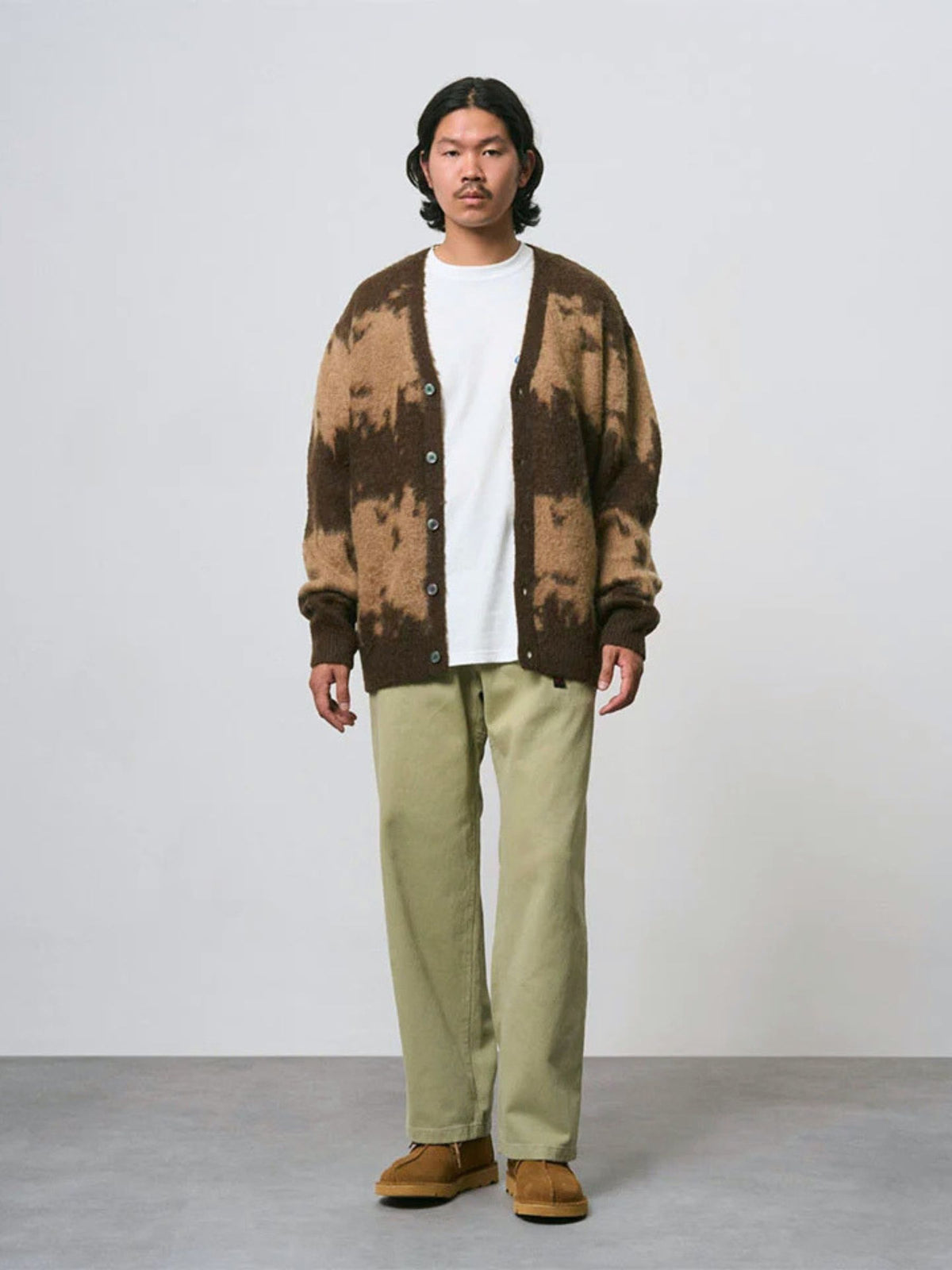 GRAMICCI - Mohair Splatter Cardigan - 