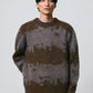 GRAMICCI - Mohair Splatter Crewneck Sweater - 