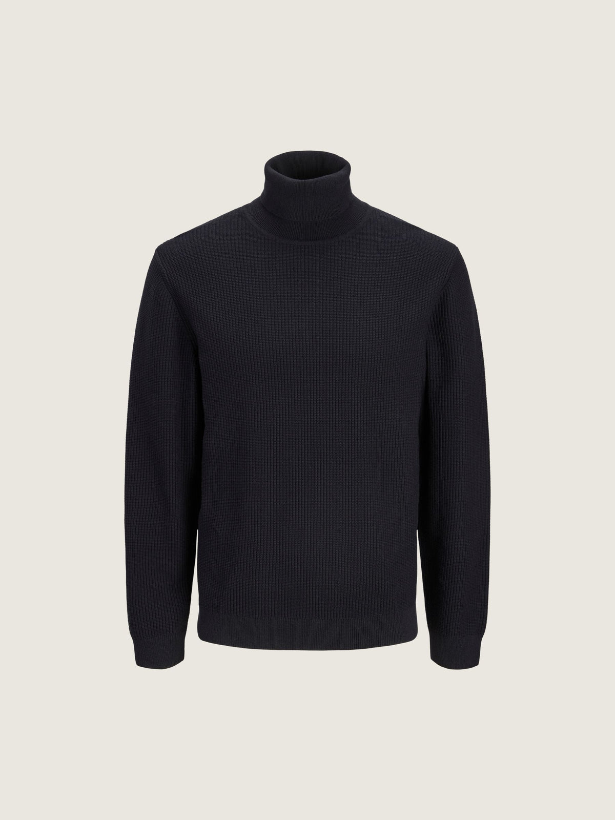 JACK & JONES - Connor Rollneck Sweater - Black