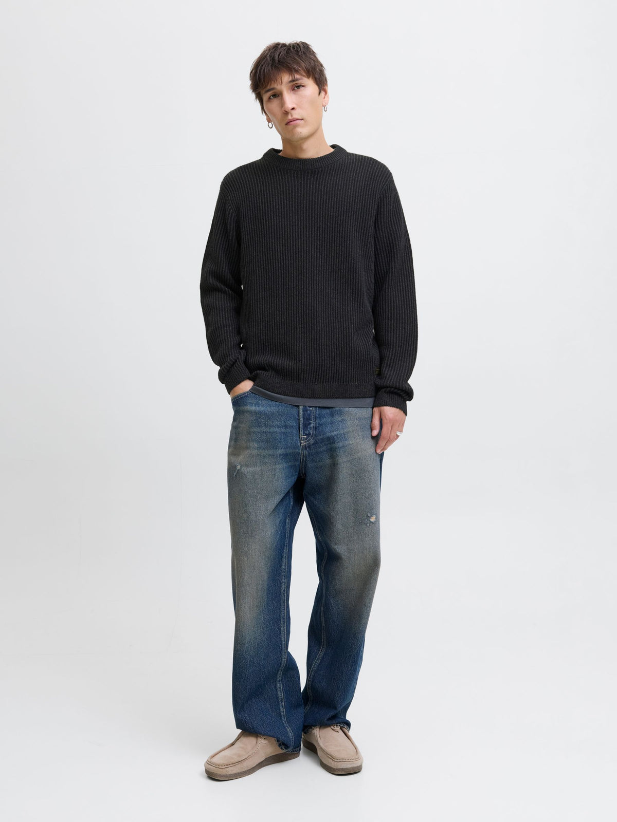 JACK & JONES - Dover Crewneck Sweater - 