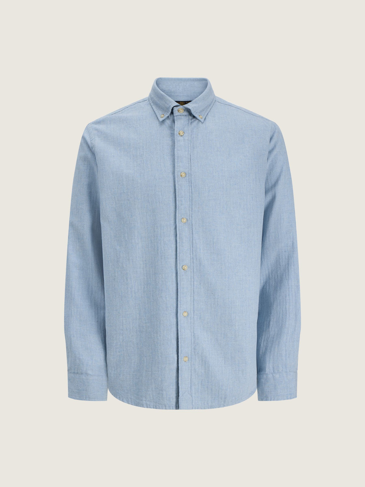 JACK & JONES - Premium Harvey Longsleeve Shirt - Soft Chambray