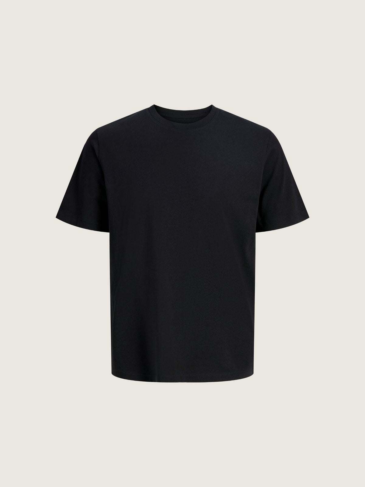 JACK & JONES - Organic Basic Crewneck T-Shirt - Black