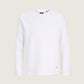 JACK & JONES - Premium Caleb Longsleeve Top - Bright White